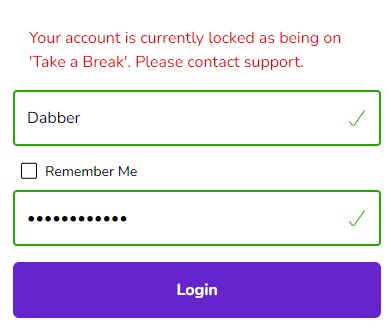 My account has been locked